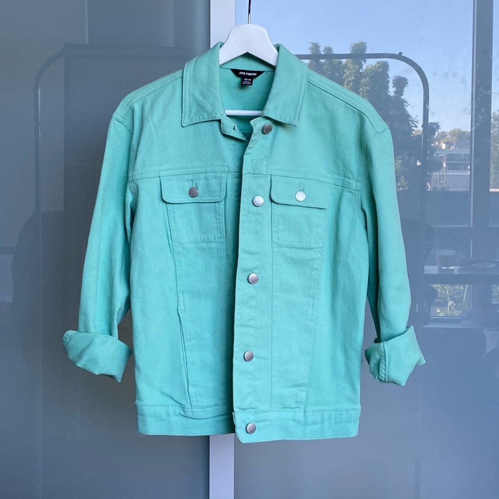 Mint Denim Jacket